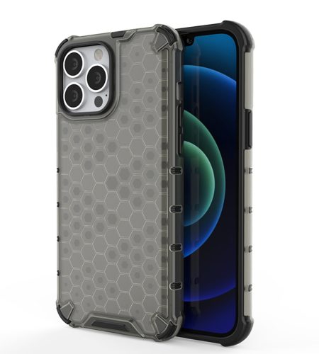 Smart Phone Case Shockproof Hard Protective Cover Scratch-Resistant Protective Skin Compatible For IPhone 15 Translucent gray iPhone15 - Image 3