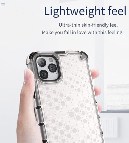 Smart Phone Case Shockproof Hard Protective Cover Scratch-Resistant Protective Skin Compatible For IPhone 15 Translucent gray iPhone15 - Image 6