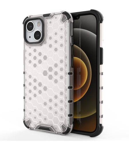Smart Phone Case Shockproof Hard Protective Cover Scratch-Resistant Protective Skin Compatible For IPhone 15 Translucent gray iPhone15 - Image 2