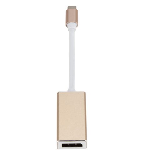 USB-C to Displayport Converter DP Type-C Adapter Gold - Image 5