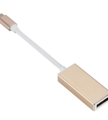 USB-C to Displayport Converter DP Type-C Adapter Gold - Image 6