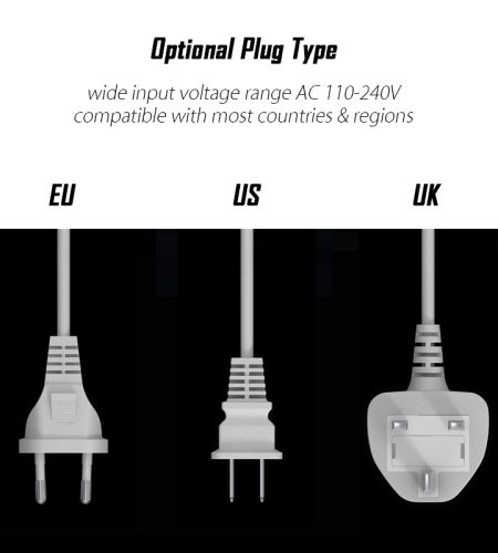 8 Port Multi Fast USB Charger Quick Charge 3.0 Multiple USB Phone Charging Station Universal USB HUB Charger QC 3.0 LED Display US plug - Image 7
