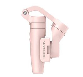 Handheld Vlog Phone Holder MINI 3-Axis Smartphone Gimbal Stabilizer for  Mainstream Mobile Phone Pink