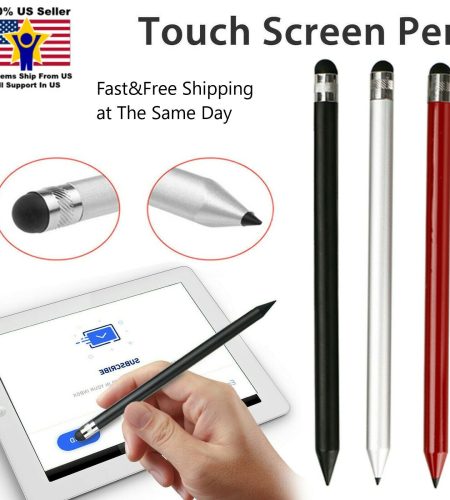 Precision Stylus Touch Screen Pen Pencil for iPhone iPad Samsung Tab  white - Image 3