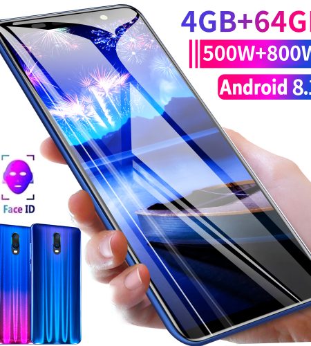 R17 1+8 Smartphone Face Identification 5.8inch HD Large Screen Mobile Phone Gradient blue - Image 7