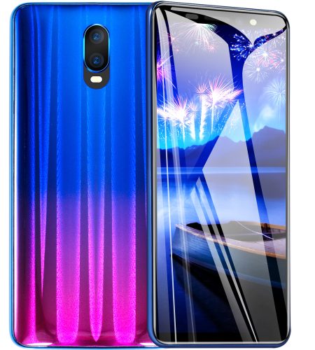 R17 1+8 Smartphone Face Identification 5.8inch HD Large Screen Mobile Phone Gradient blue - Image 8