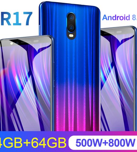 R17 1+8 Smartphone Face Identification 5.8inch HD Large Screen Mobile Phone Gradient blue - Image 3