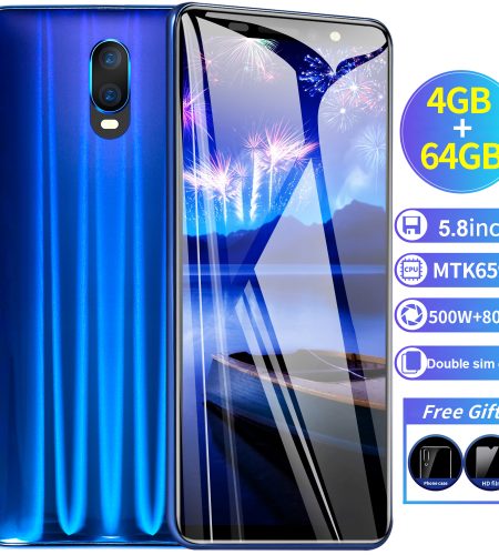 R17 1+8 Smartphone Face Identification 5.8inch HD Large Screen Mobile Phone Gradient blue - Image 2