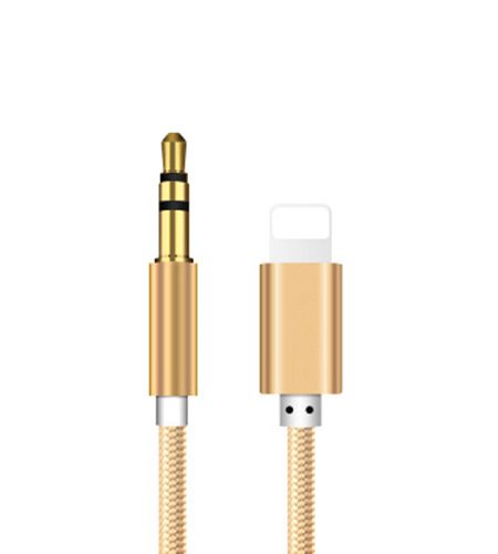 3.5mm AUX Audio Music Cable Car Cord for iPhone 7 8 Plus X XS MAX XR iOS 12 red - Image 7