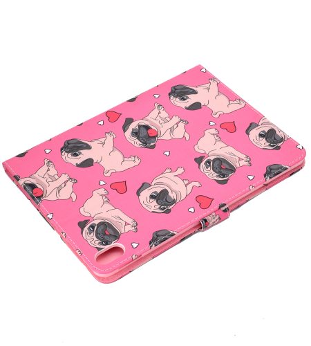 For iPad Pro 11 Laptop Protective Case Smart Stay Color Painted PU Cover with Front Snap Caring dog - Image 4