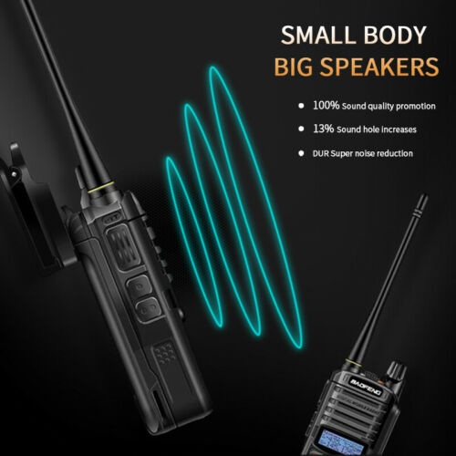 Original BAOFENG UV-9R Plus 10W VHF UHF Walkie Talkie Dual Band Handheld Two Way Radio US plug - Image 3