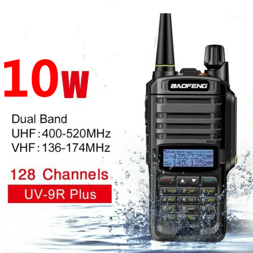 Original BAOFENG UV-9R Plus 10W VHF UHF Walkie Talkie Dual Band Handheld Two Way Radio US plug - Image 4