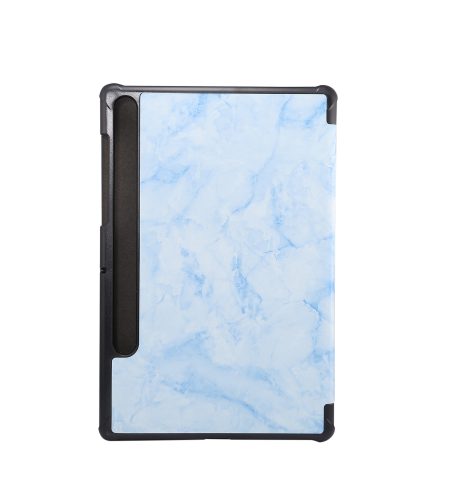 For Samsung Tab S6 T860 Tablet Cover Marbling Pattern PU Leather Anti-fall Anti-scrach Anti-slip Protect Shell Tri-fold Case  pink - Image 5