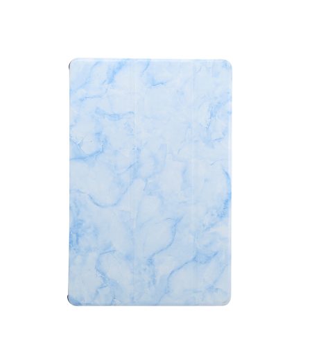 For Samsung Tab S6 T860 Tablet Cover Marbling Pattern PU Leather Anti-fall Anti-scrach Anti-slip Protect Shell Tri-fold Case  pink - Image 2
