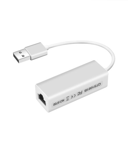 Portable Usb2.0 To Rj45 Network Card 10mbps Usb To Rj45 Ethernet Lan Adapter For Windows Xp 7 8 White