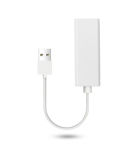 Portable Usb2.0 To Rj45 Network Card 10mbps Usb To Rj45 Ethernet Lan Adapter For Windows Xp 7 8 White - Image 2