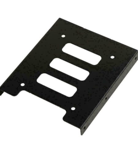 Hard  Drive  Tray Metal 2.5-inch To 3.5-inch SSD Hard Drive Metal Mounting Adapter Bracket Black - Image 2
