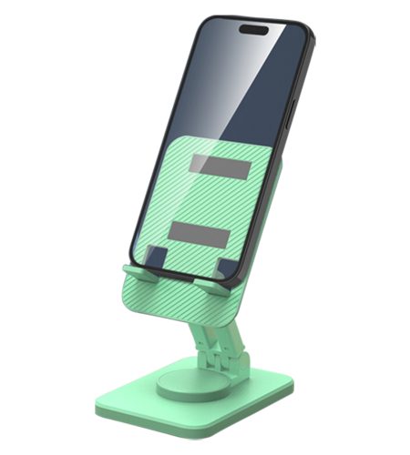 Phone Stand 360 Degree Rotating Folding Cell Phone Holder Multi-functional Tablet Rack For Ipad cool black - Image 6