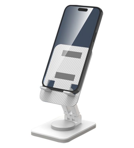 Phone Stand 360 Degree Rotating Folding Cell Phone Holder Multi-functional Tablet Rack For Ipad cool black - Image 4