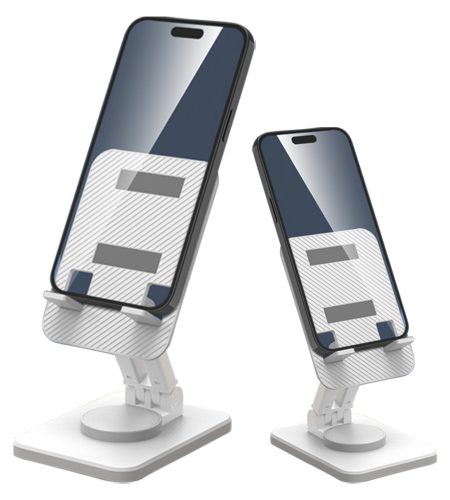 Phone Stand 360 Degree Rotating Folding Cell Phone Holder Multi-functional Tablet Rack For Ipad cool black - Image 2