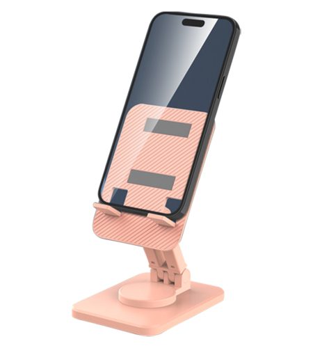 Phone Stand 360 Degree Rotating Folding Cell Phone Holder Multi-functional Tablet Rack For Ipad cool black - Image 3