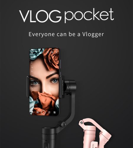 Handheld Vlog Phone Holder MINI 3-Axis Smartphone Gimbal Stabilizer for  Mainstream Mobile Phone black - Image 8