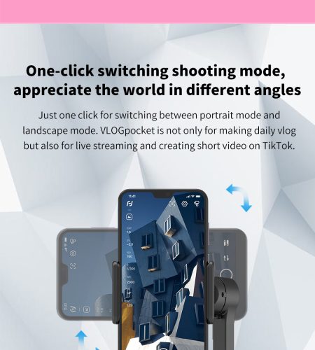 Handheld Vlog Phone Holder MINI 3-Axis Smartphone Gimbal Stabilizer for  Mainstream Mobile Phone black - Image 3