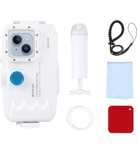 Diving Underwater Phone Case Compatible for iPhone 14 / 13 Pro Max Cell Phone Waterproof Case Kit A - Image 9