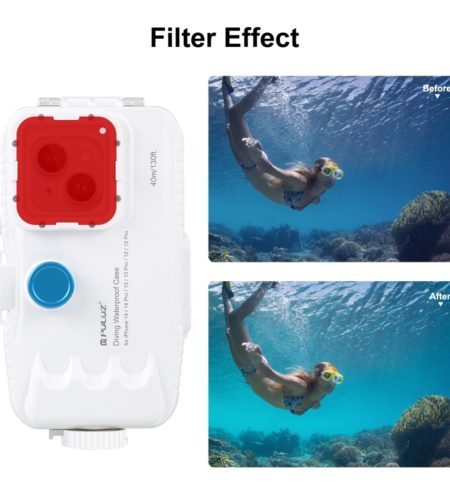 Diving Underwater Phone Case Compatible for iPhone 14 / 13 Pro Max Cell Phone Waterproof Case Kit A - Image 4
