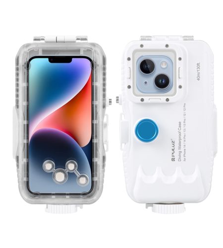 Diving Underwater Phone Case Compatible for iPhone 14 / 13 Pro Max Cell Phone Waterproof Case Kit A