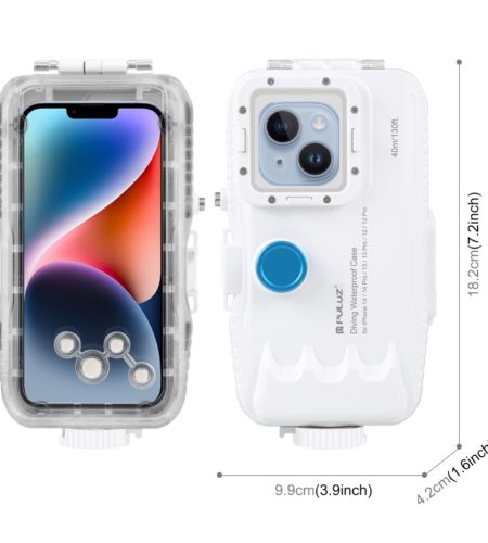 Diving Underwater Phone Case Compatible for iPhone 14 / 13 Pro Max Cell Phone Waterproof Case Kit A - Image 3