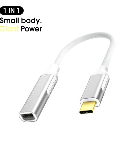 Usb-c To Mini Displayport Adapter Usb 3.1 Type C (thunderbolt 3) To Mini Dp Adapter Supports 4k 1080p Aluminum Alloy White