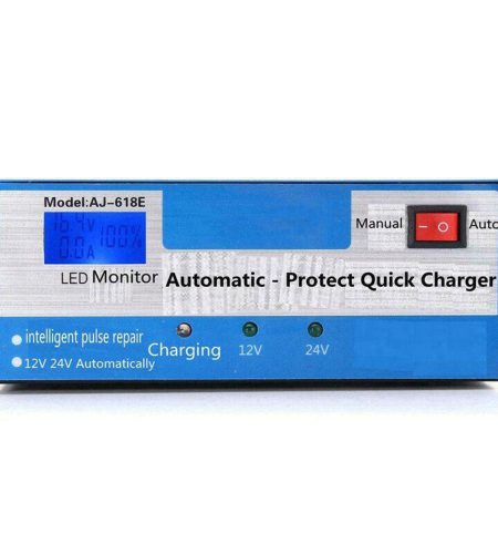 12/24v Automatic Quick Battery  Charger Intelligent Pulse Repair Truck Storage Eu Plug - Image 4