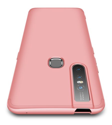 For VIVO S1/V15 Ultra Slim PC Back Cover Non-slip Shockproof 360 Degree Full Protective Case black - Image 2
