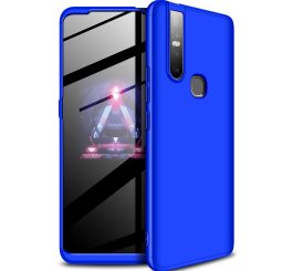 For VIVO S1/V15 Ultra Slim PC Back Cover Non-slip Shockproof 360 Degree Full Protective Case blue