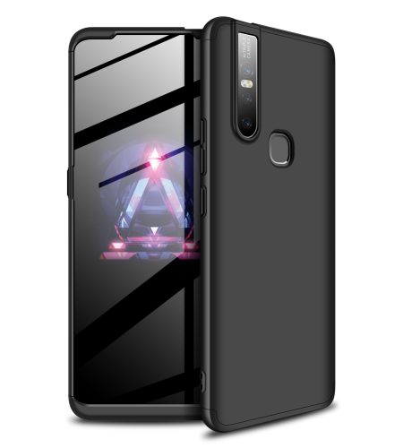For VIVO S1/V15 Ultra Slim PC Back Cover Non-slip Shockproof 360 Degree Full Protective Case black