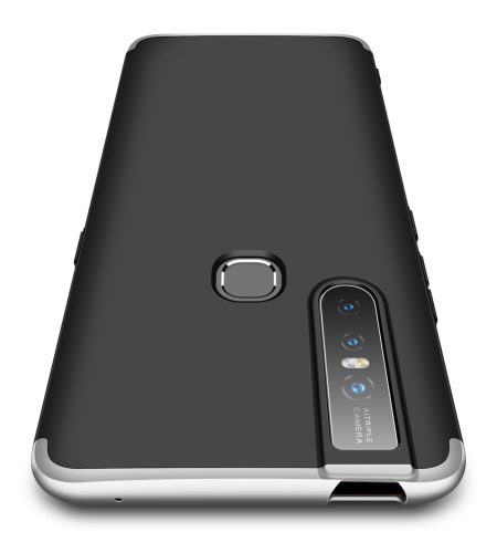 For VIVO S1/V15 Ultra Slim PC Back Cover Non-slip Shockproof 360 Degree Full Protective Case black - Image 5