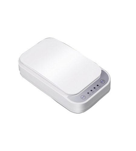 Plastic Mobile Phone Mask Watch Disinfection Box Rectangular Shaped Compact Size Portable white - Image 5