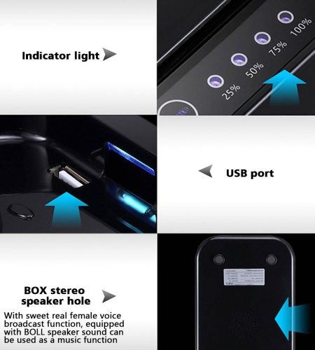 Plastic Mobile Phone Mask Watch Disinfection Box Rectangular Shaped Compact Size Portable white - Image 7