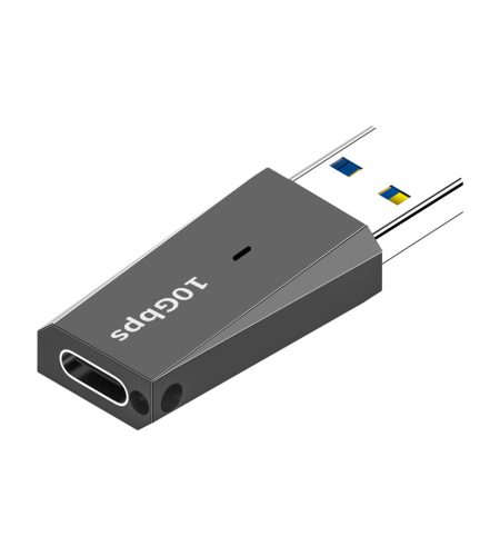 Usb C Adapter Usb To Type-C Female Adapter Transmission Charging Audio 3-in-1 10gbps High-speed Converter Gun Color