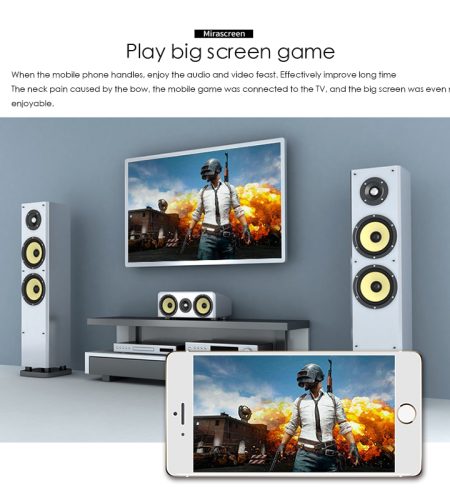 TV Stick Dongle Anycast Cast HDMI WiFi Display Receiver Miracast Google Chromecast 2 Mini PC Android TV black - Image 6