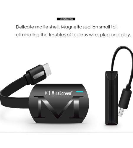 TV Stick Dongle Anycast Cast HDMI WiFi Display Receiver Miracast Google Chromecast 2 Mini PC Android TV black - Image 9