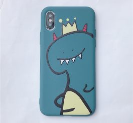 For VIVO Y66/Y67/Y91/Y95/Y93/Y97/V15/S1/Y83/Y85/Z3/Z3I/V11I/Z5X/Z1 Pro TPU Cellphone Case Shell Dinosaur Back Cover blue