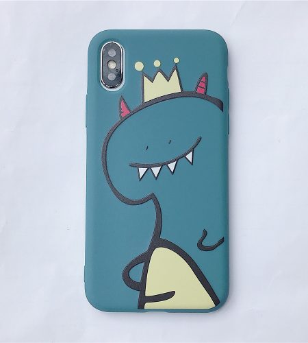 For VIVO Y66/Y67/Y91/Y95/Y93/Y97/V15/S1/Y83/Y85/Z3/Z3I/V11I/Z5X/Z1 Pro TPU Cellphone Case Shell Dinosaur Back Cover blue