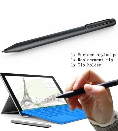 Surface Smart Stylus Pen for Microsoft Surface 3 Pro 5,4,3, Go, Book, Laptop Silver - Image 5