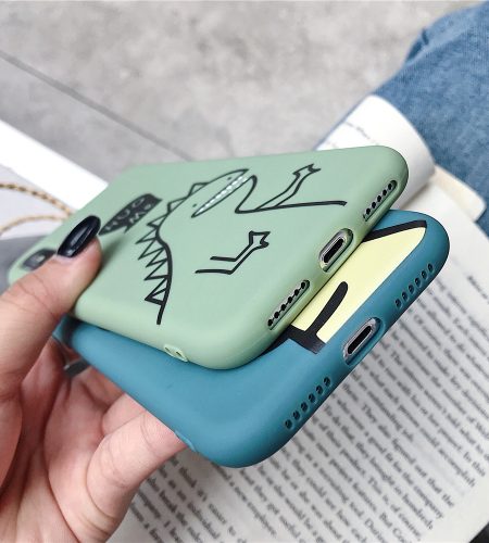 For VIVO Y66/Y67/Y91/Y95/Y93/Y97/V15/S1/Y83/Y85/Z3/Z3I/V11I/Z5X/Z1 Pro TPU Cellphone Case Shell Dinosaur Back Cover green - Image 7