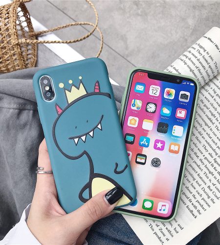 For VIVO Y66/Y67/Y91/Y95/Y93/Y97/V15/S1/Y83/Y85/Z3/Z3I/V11I/Z5X/Z1 Pro TPU Cellphone Case Shell Dinosaur Back Cover green - Image 2