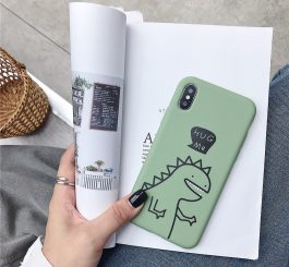 For VIVO Y66/Y67/Y91/Y95/Y93/Y97/V15/S1/Y83/Y85/Z3/Z3I/V11I/Z5X/Z1 Pro TPU Cellphone Case Shell Dinosaur Back Cover green