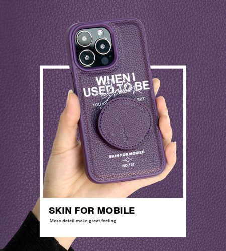 Mobile Phone Case For Iphone 14 Pro Max / Iphone 13 Shockproof Back Cover With Bracket White for iPhone14pro - Image 8