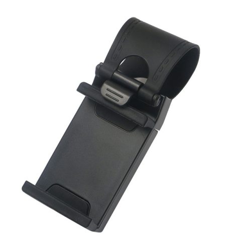 Hanging Button Type Car Steering Wheel Phone Holder Car Phone Holder Car Navigation Phone Bracket Blue - Image 2